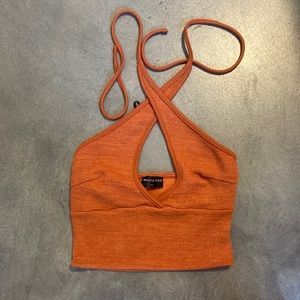 white fox boutique halter